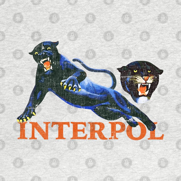 Interpol --  Original Retro Art Design by unknown_pleasures